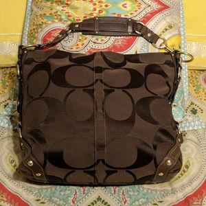 Coach Signature Large Carly Bag